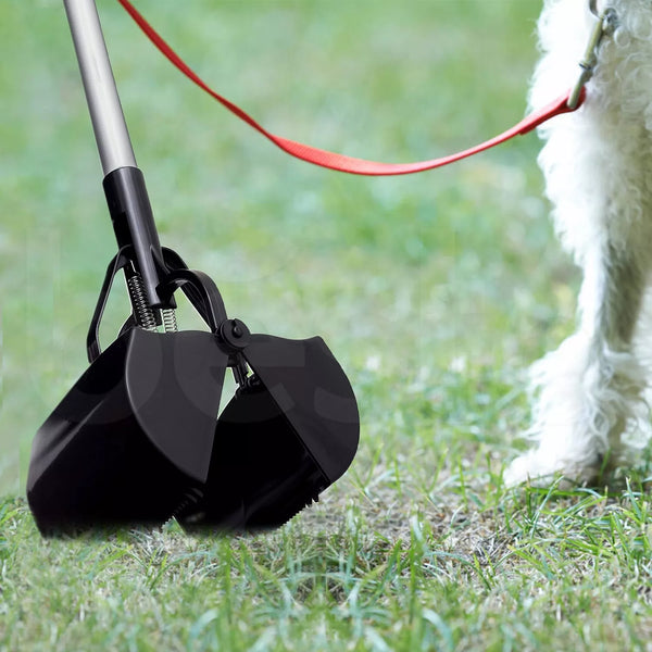 28’’ Long Handle Pooper Scooper Dog Cat Pet Poop Scoop Waste Grabber Dirt Picker